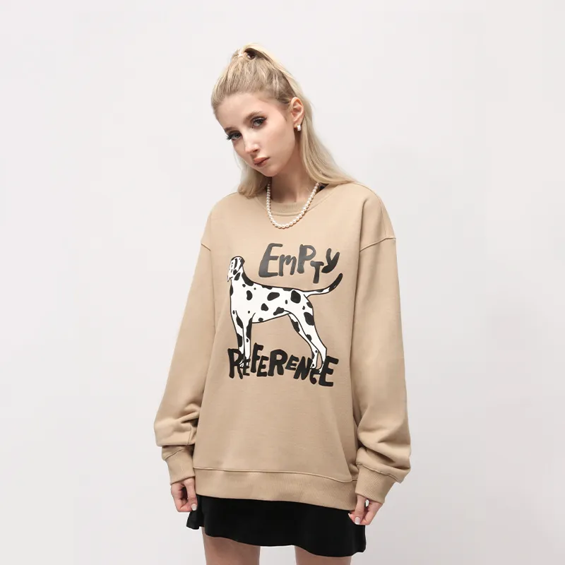 EMPTY REFERENCE Sweatshirt Unisex Coffee-3