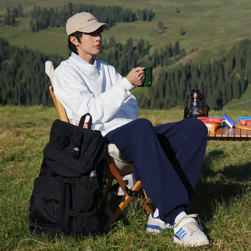 KOUEMGI Spring And Summer Knitted Sports Pants Unisex-4