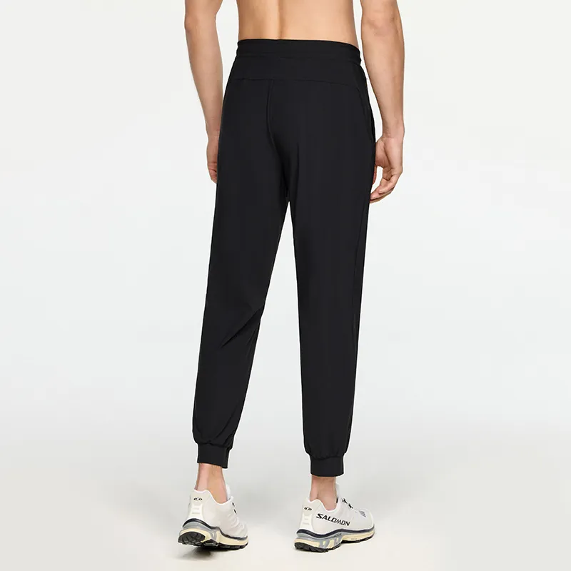 SALOMON Knitted Sweatpants Men Black-2