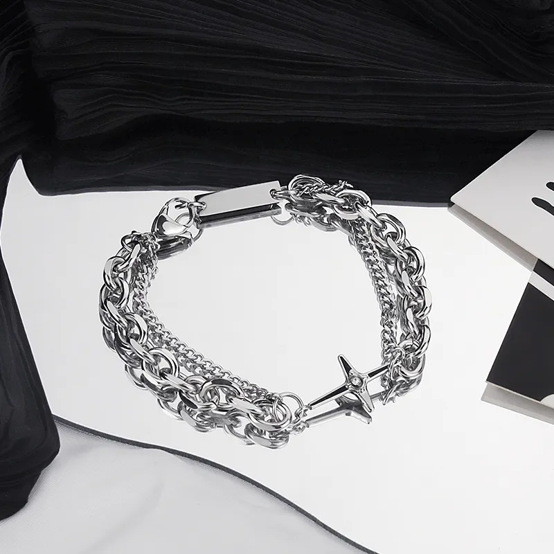 ENFANTIN Bracelets Unisex Silver 2 Pack-6