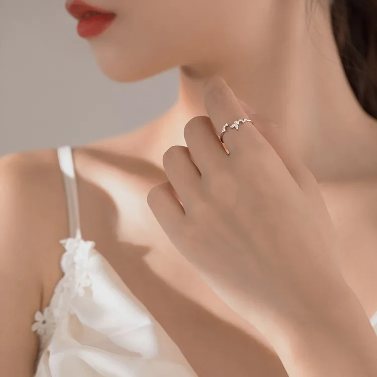 Asia Star S925 Silver Rings Women's-2
