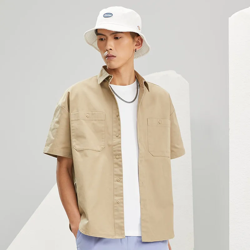 Dickies Shirts Men Sand-4