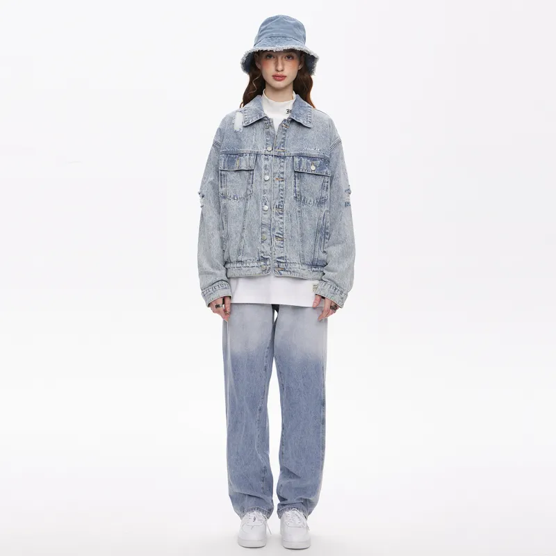 ICONS Lab Denim Jackets Unisex-2