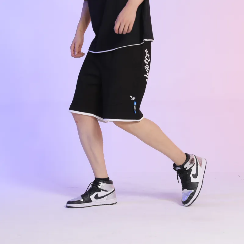 FireMonkey Casual Shorts Unisex Black-4