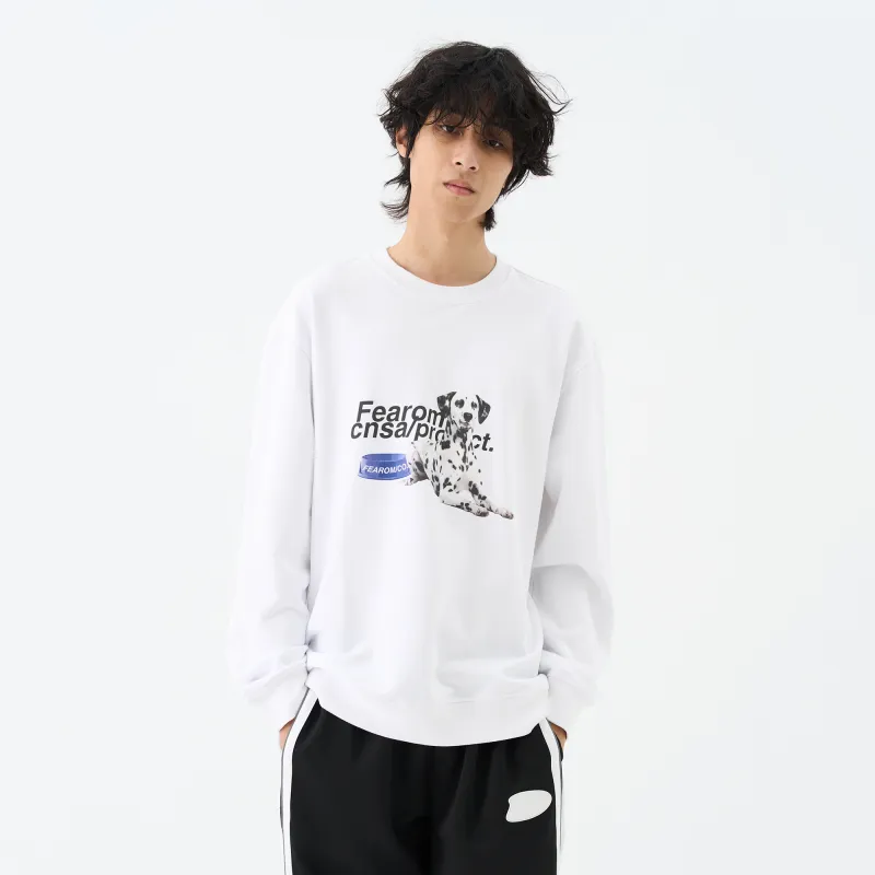 FEAROM Crew Neck Loose Fit Sweatshirt Unisex-12