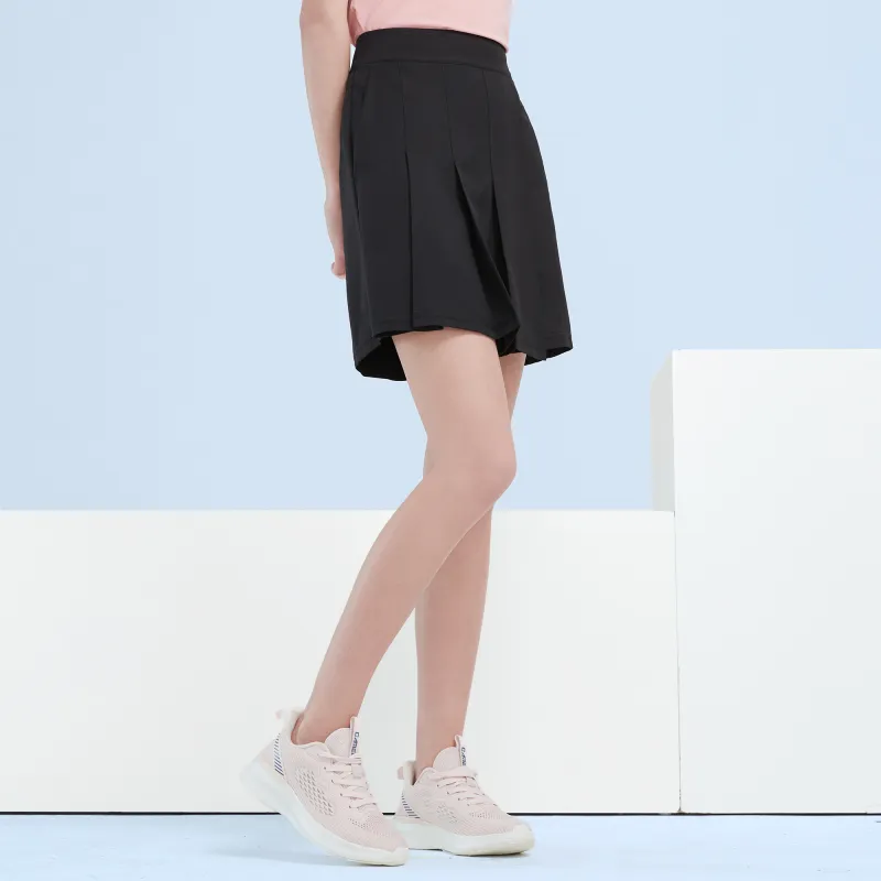 CAMEL Casual Short Skirts Women's Black-4