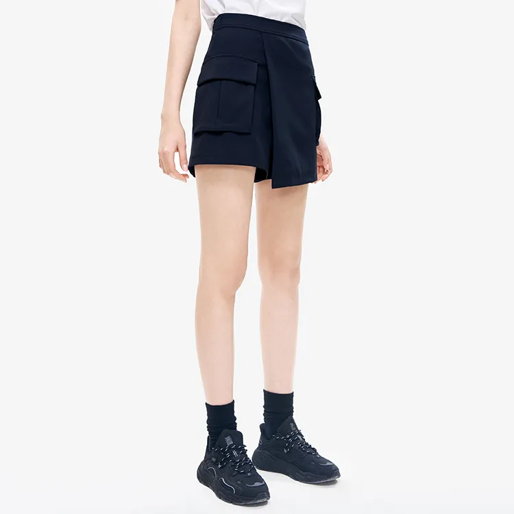 FILA Casual Short Skirts Women's Legend Blue-5