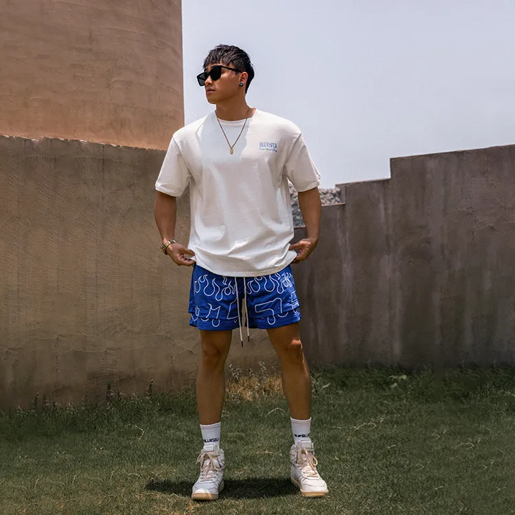 BLUESFLY Loose Fit Shorts Unisex-11