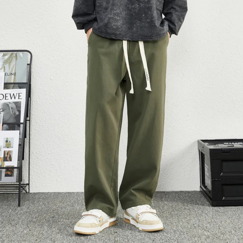 NFWYS Straight Casual Pants Fall Unisex-22