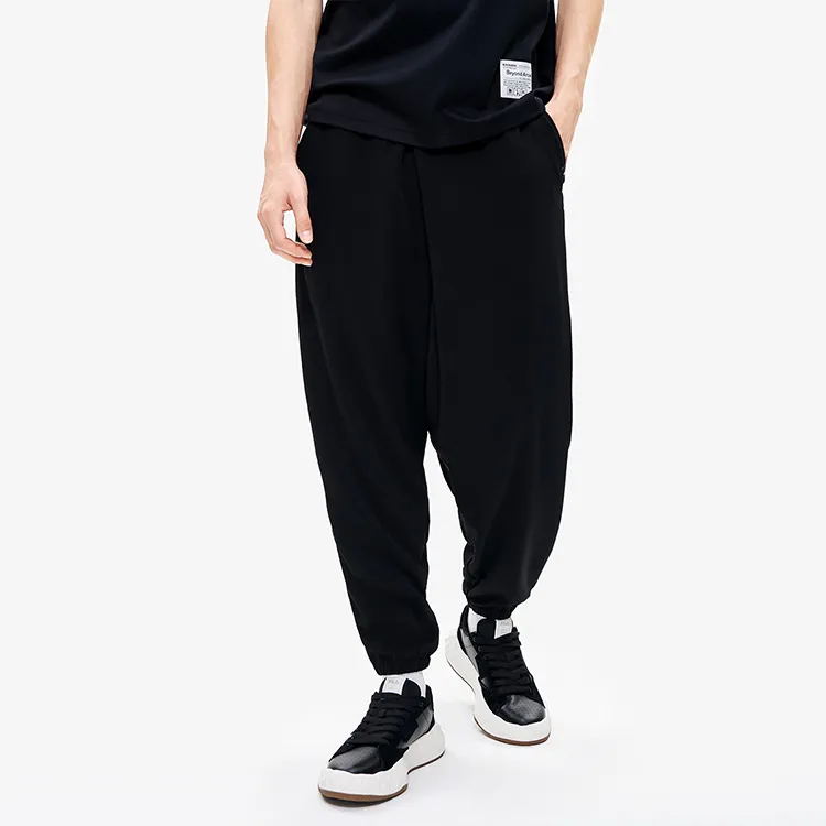 Mihara Yasuhiro X FILA Sports Pants Men Jet Black-3