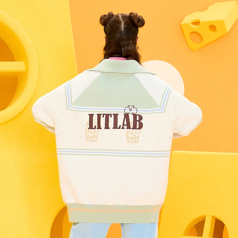 LIT LAB LIT LAB X Milk Tea Rat Co brand Knitwear Unisex-2