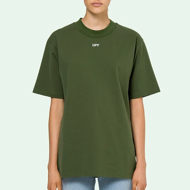 OFF WHITE SS22 T Shirts Women's Green-2