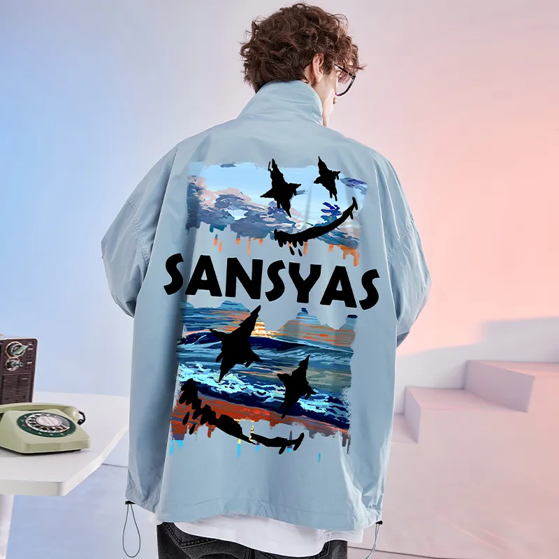 SANSYAS Jackets Unisex-13