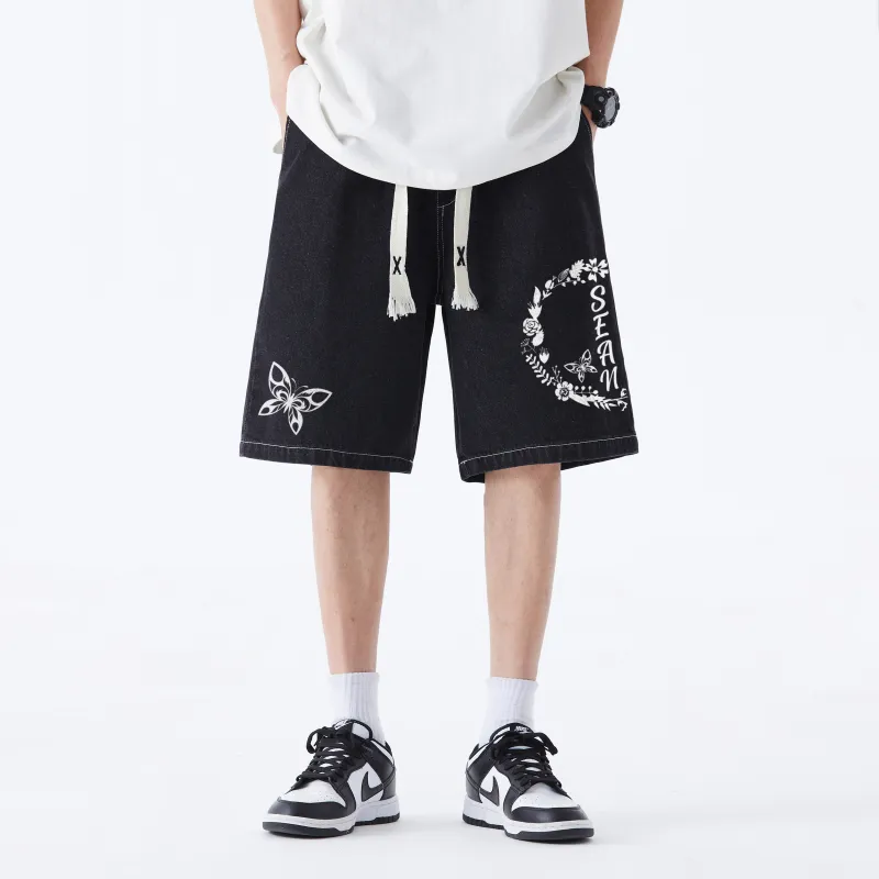 SEANBYSEAN Denim Shorts Unisex-2