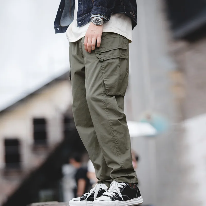 MADEN Cargo Pants Spring Summer Men's-3