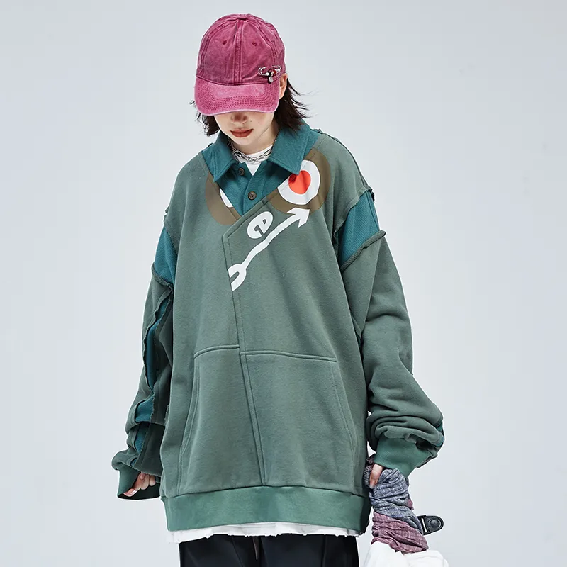 A SQUARE ROOT Sweatshirt Unisex Green-2