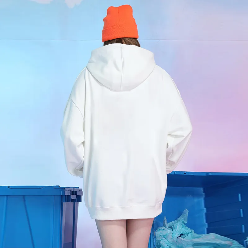 Jaslcs Hooded Loose Fit Sweatshirt Unisex-2