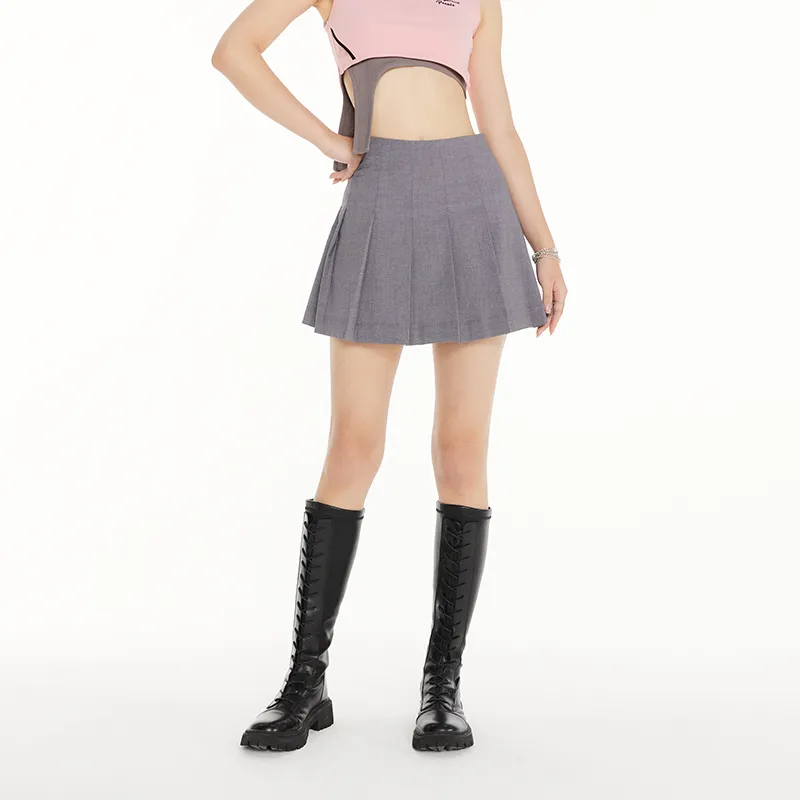 DANGEROUSPEOPLE Casual Short Skirts Women's-7