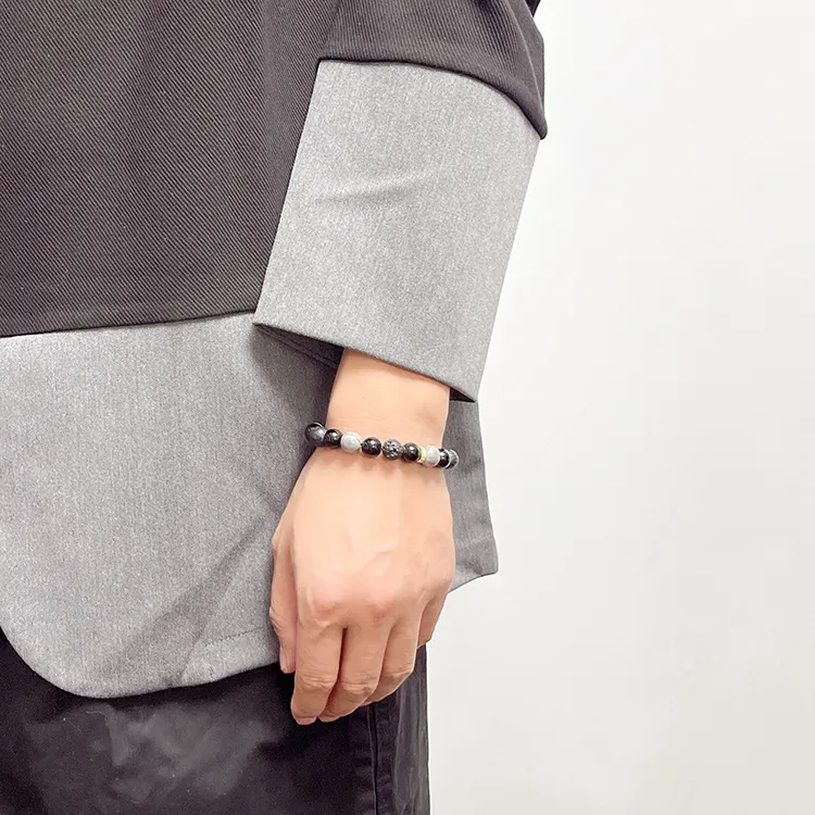 MOUNTAINS AND MANS Agate Bracelets Unisex-2