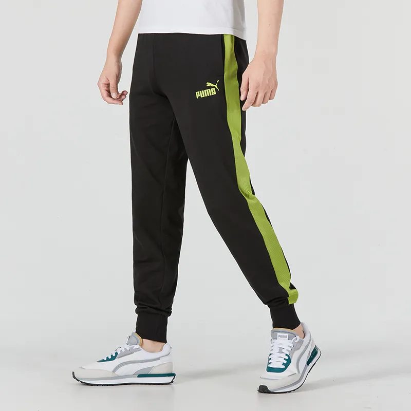 PUMA PLAY LOUD T7 Knitted Sports Pants Men's Black-3
