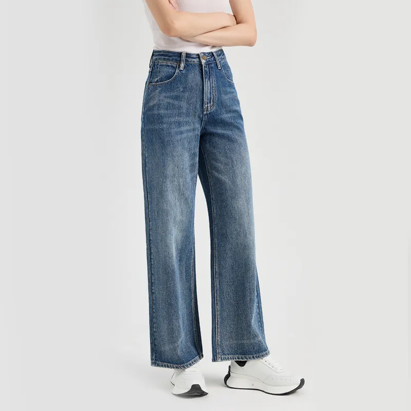 23R+ Wide Leg Jeans Women's Blue-7