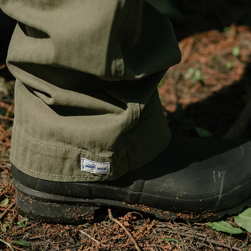 TEKABLU Casual Pants Men's Army Green-6