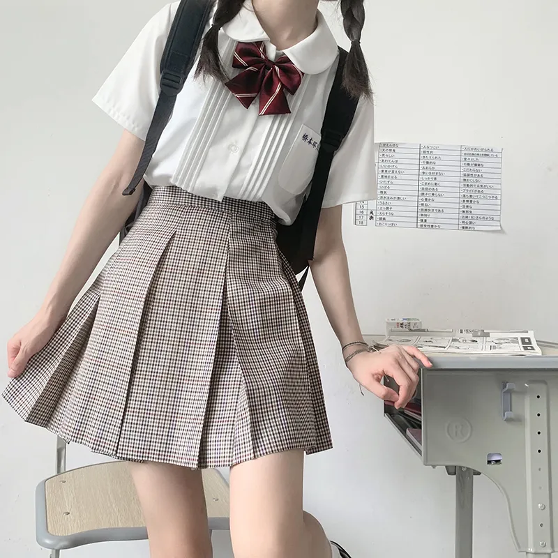 Tokyo Season Casual Short Skirts Women's Eight Box Pleated Skirt-5