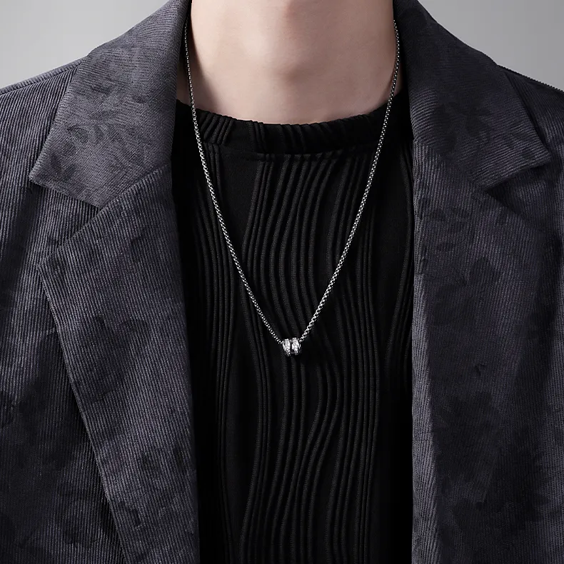 MAGICPOLE S925 Silver Necklaces Unisex Silver-3