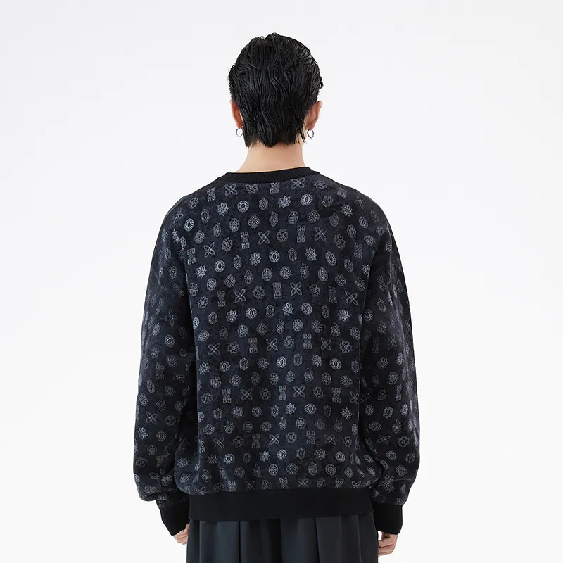 LNG Sweaters Unisex Black-2