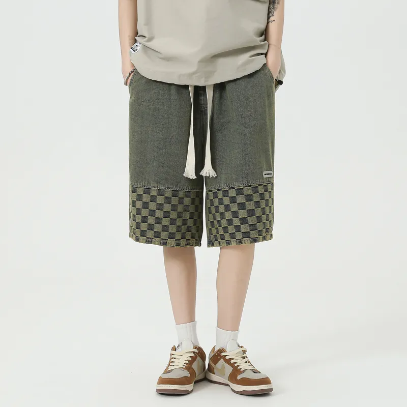 FAIRWHALE Denim Shorts Unisex-10