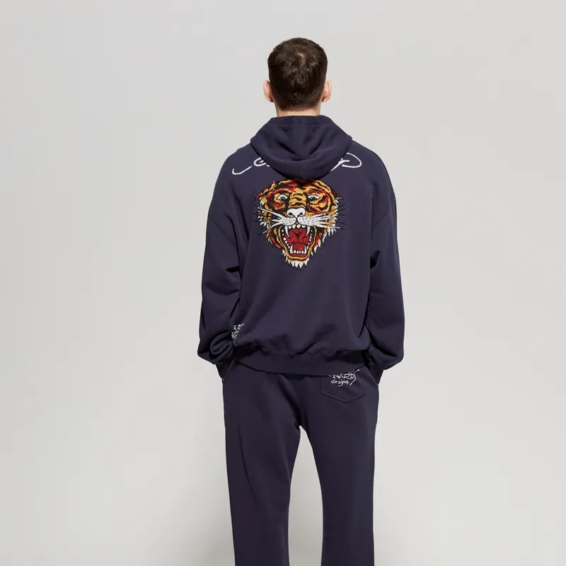 Ed Hardy Sweatshirts Men Midnight Blue-4