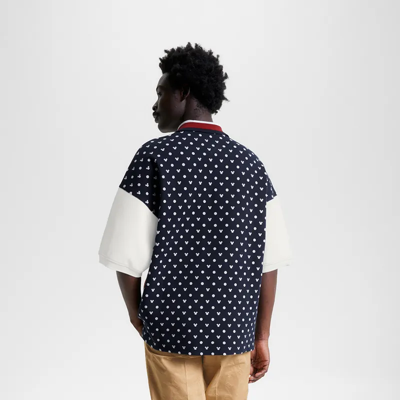 Disney X Tommy Hilfiger Tommy Hilfiger X DISNEY Co branded Series Polo Shirts Unisex Navy Blue, Red, White DW5-4