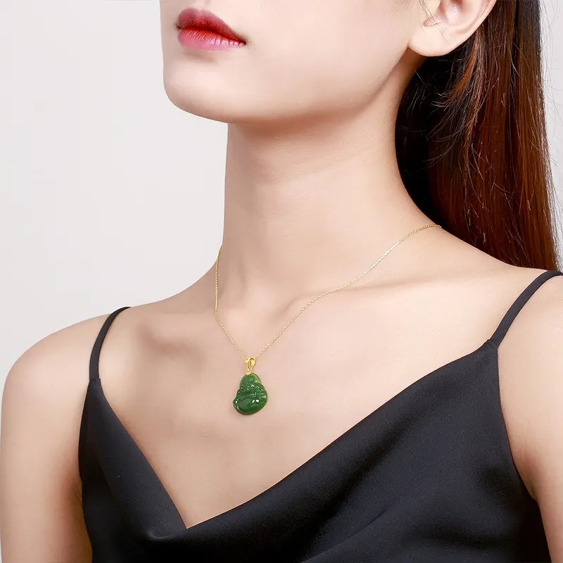 ZHOU LIU FU Pendants Green Jadeite Women's-7