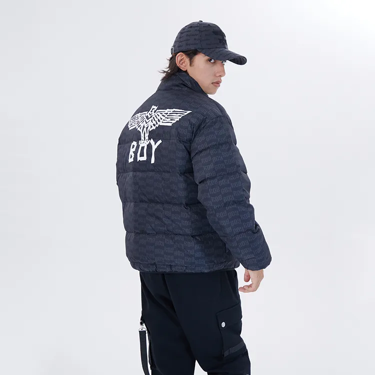 Boy London FW22 Down Jacket Unisex Black-5