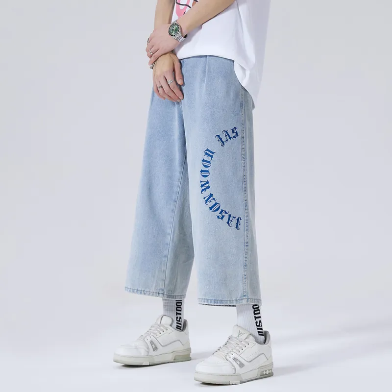 JASONWOOD Cowboy On The Run Jeans Unisex Light Blue-9