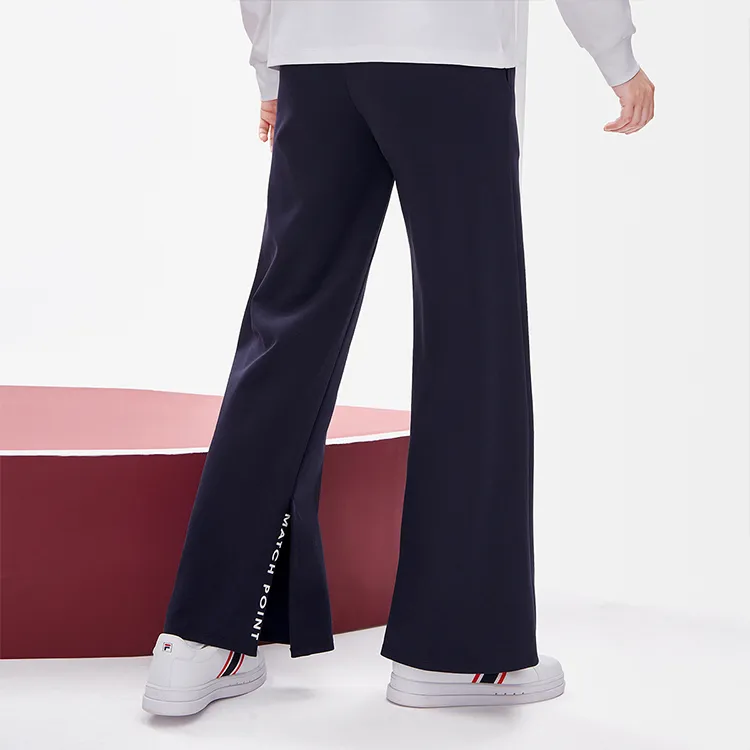 FILA Athletics Knitted Sweatpants Women's Royal Blue-6