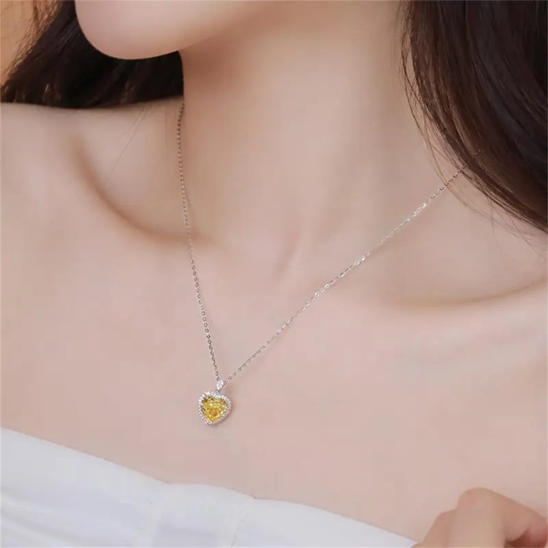 PIARA S925 Silver Necklaces Women's-4