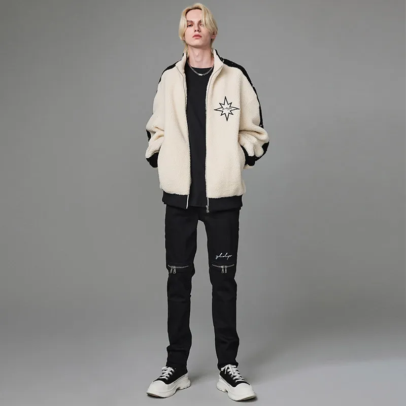 YLDP FW22 Loose Fit Jacket Unisex Ecru-7