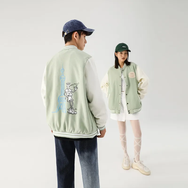 FIDO DIDO Baseball Jerseys Unisex-12