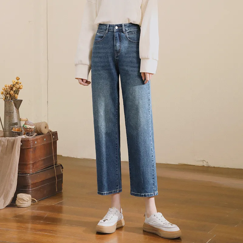 MITUAN Jeans Women's Vintage Blue-3