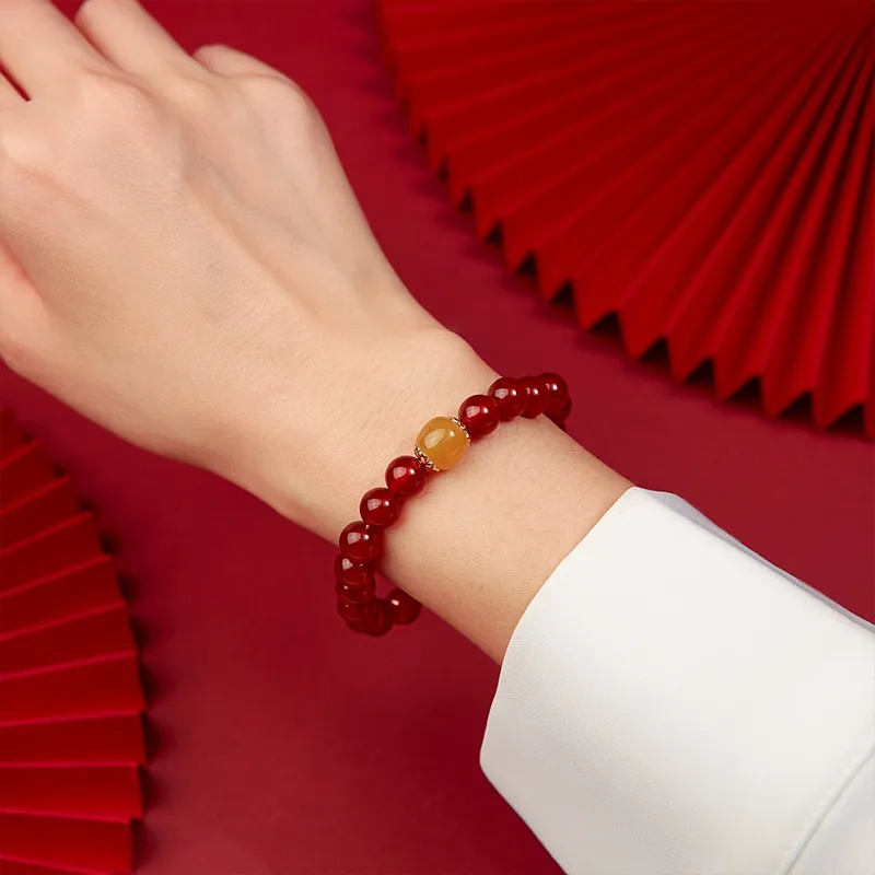 AGOVSKI Agate Jade Bracelets Women's-1