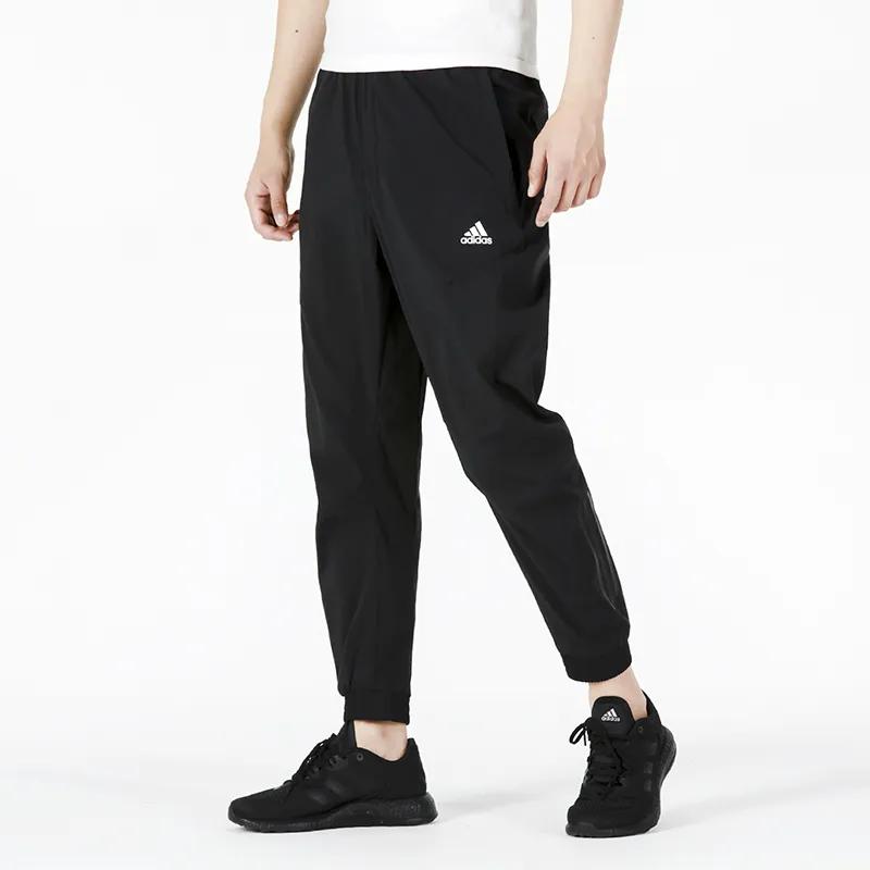 Adidas Casual Pants Men Black-4