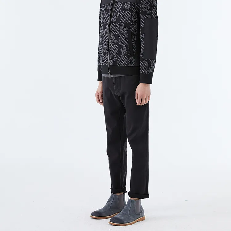 LIU·JO UOMO Straight Jeans Men's Black Gray-4