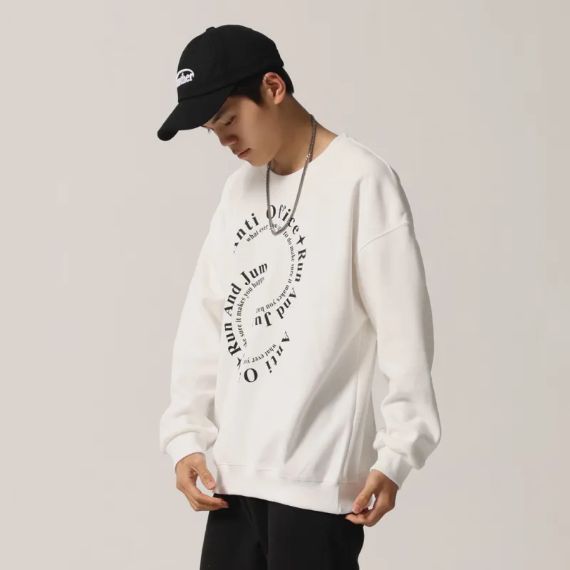 Antioffice Fall And Winter Sweatshirt Men's-6