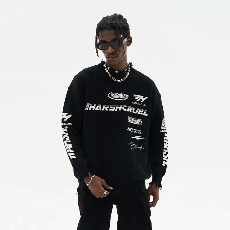 HARSH AND CRUEL Sweaters Unisex-2