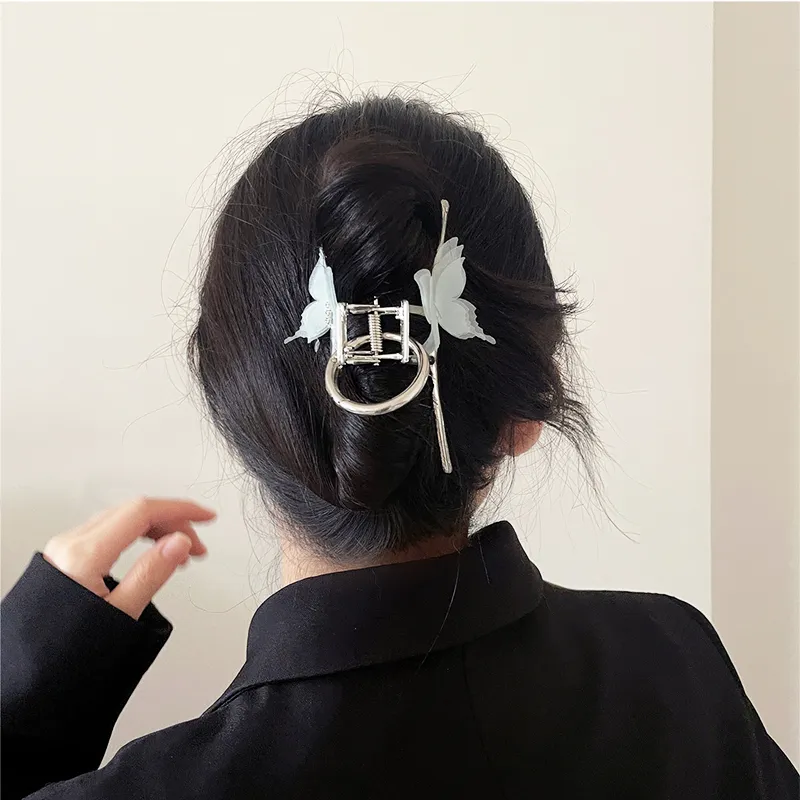 SENDME Hair Clips Women's Butterfly Claw Clip-5
