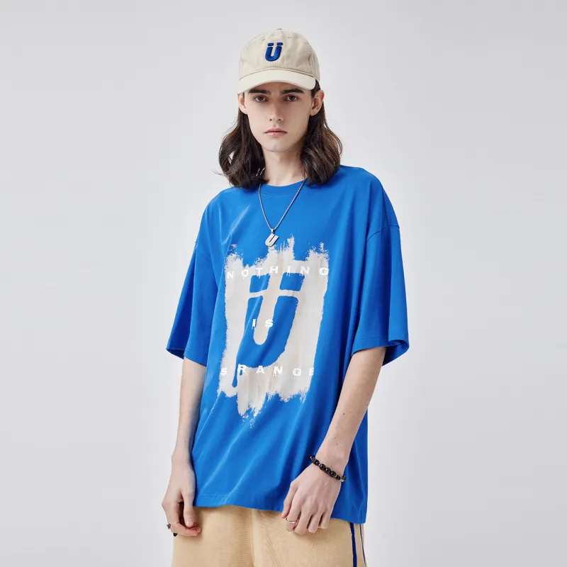 Guuka T Shirt Men's Sapphire Blue-7