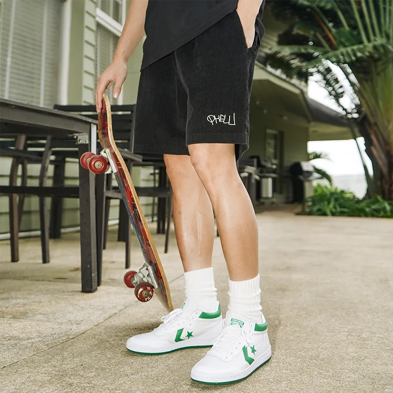 Phew Loose Fit Shorts Unisex Black-4