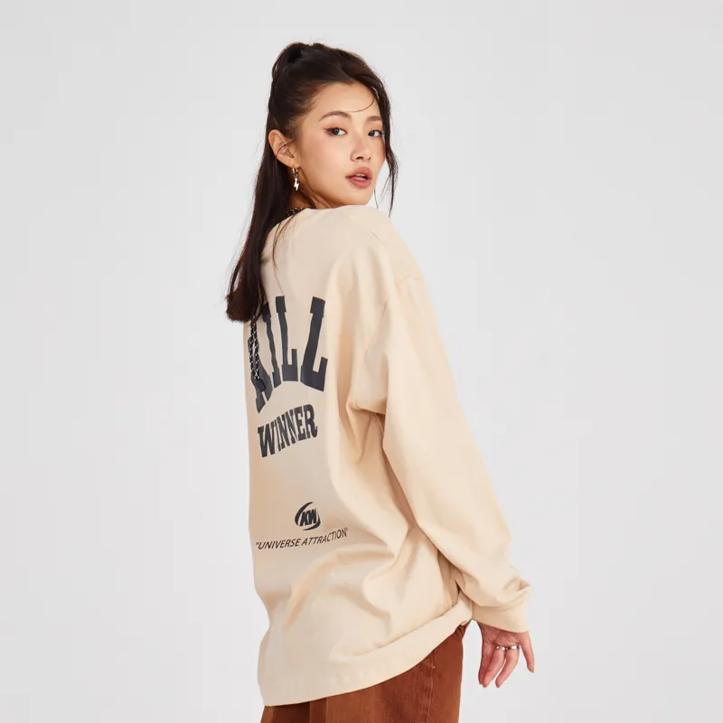 KILLWINNER Straight Long Sleeved T Shirt Unisex-16