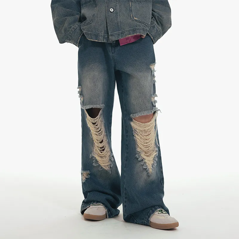 UNVESNO Jeans Unisex Dark Blue-2